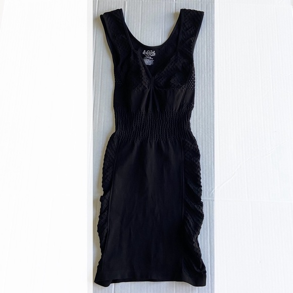 Free People Dresses & Skirts - Intimately Free People Dress Womens XS/S Bodycon Tight Black Dress Cut Out